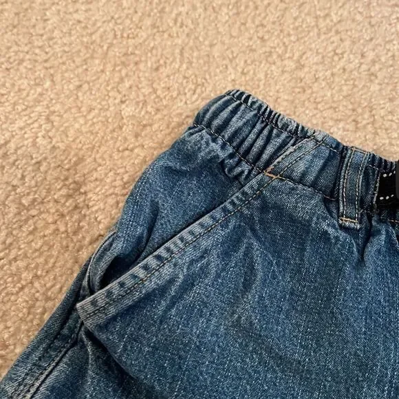 SIZE SMALL LANDS END JEAN SHORTS - Picture 5 of 8